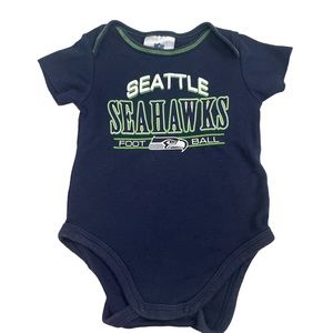 Baby Seahawks onesie size 3-6m